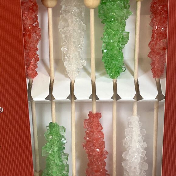 ROCK‎ CANDY HOLIDAY CHRISTMAS COCKTAIL SWIZZLE STIRRERS. 12 PER BOX. 4 BOXES - Picture 4 of 6